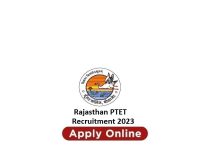 Rajasthan PTET Recruitment 2023 Download Notification PDF