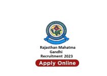 Rajasthan Mahatma Gandhi Recruitment 2023 Apply Online 50,000 Posts