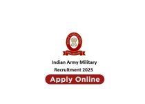 Indian Army Military Recruitment 2023 Notification Is Out For 220 Vacancies