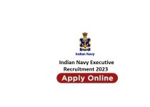 Join Indian Navy SSC Executive Recruitment 2023 Apply Online