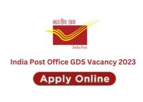India Post Office GDS Vacancy 2023 for 30041 Positions
